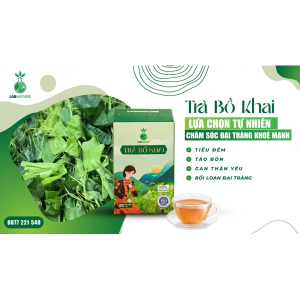 Chăm Sóc Đại Tràng Tự Nhiên, An Toàn Với Trà Bồ Khai: Bí Quyết Sống Khỏe Mạnh
