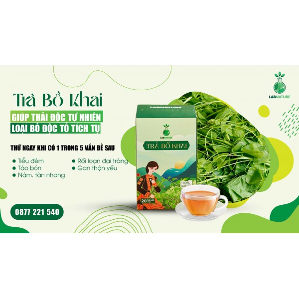 Thải Độc, Thanh Lọc Cùng Trà Bồ Khai