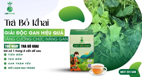 Trà Bồ Khai: Thanh Lọc Gan Và Cơ Thể