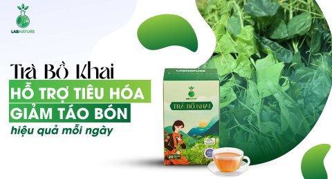 Trà Bồ Khai: Giảm Táo Bón Tự Nhiên, Hiệu Quả Và An Toàn Cho Sức Khỏe