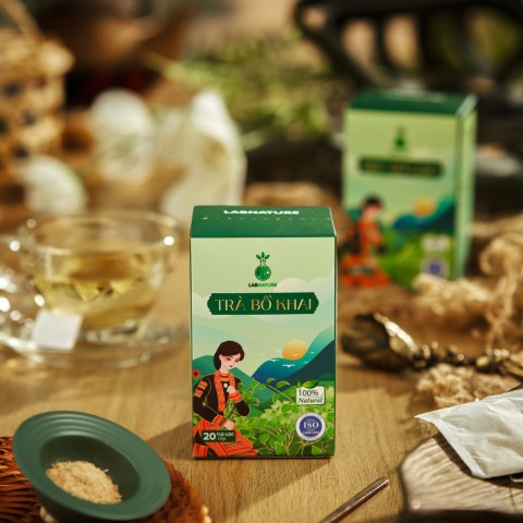 Trà bồ khai 02 hộp