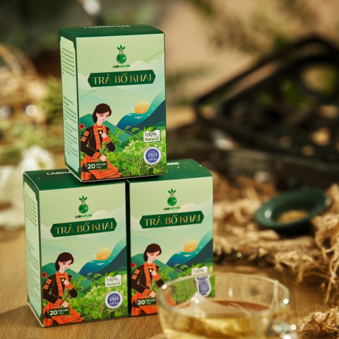 Trà bồ khai 03 hộp